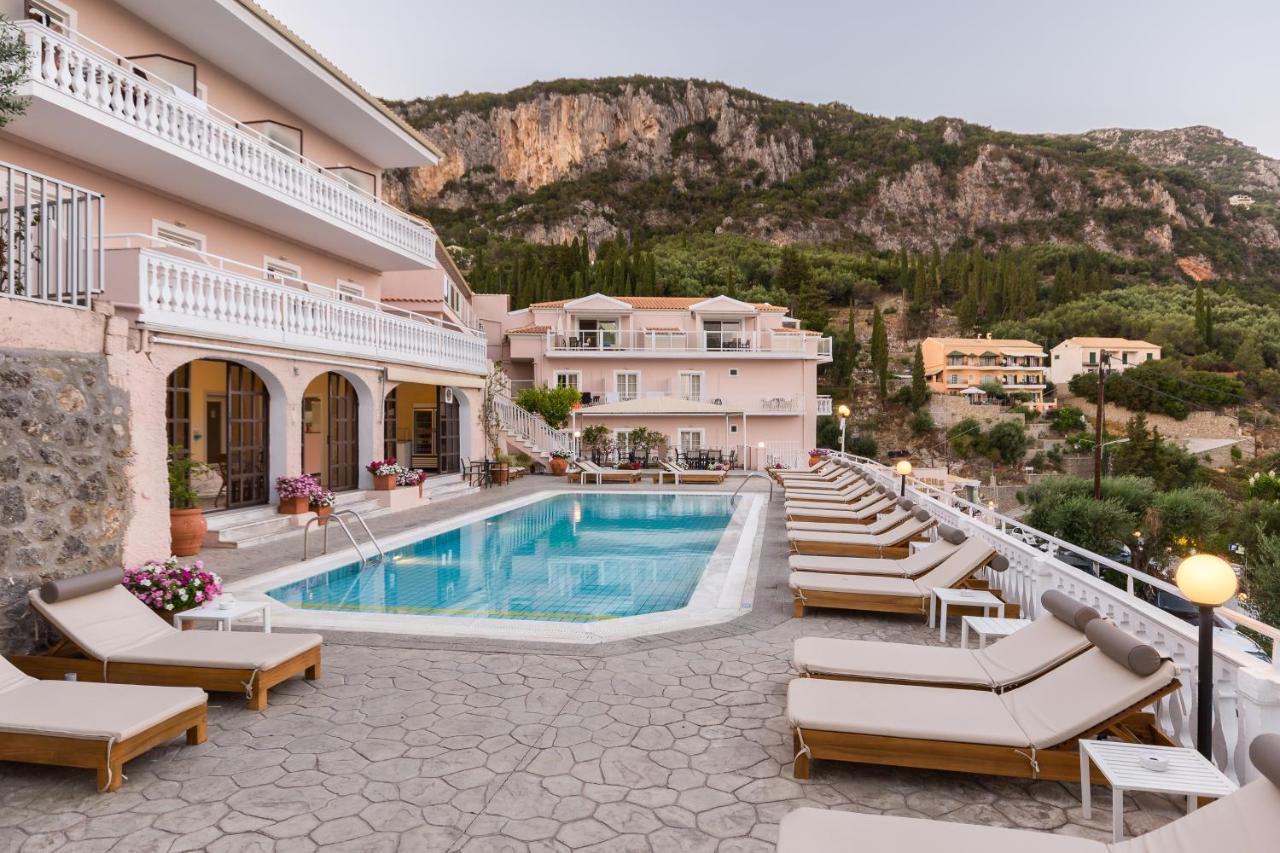 Odysseus Hotel Paleokastritsa Eksteriør billede